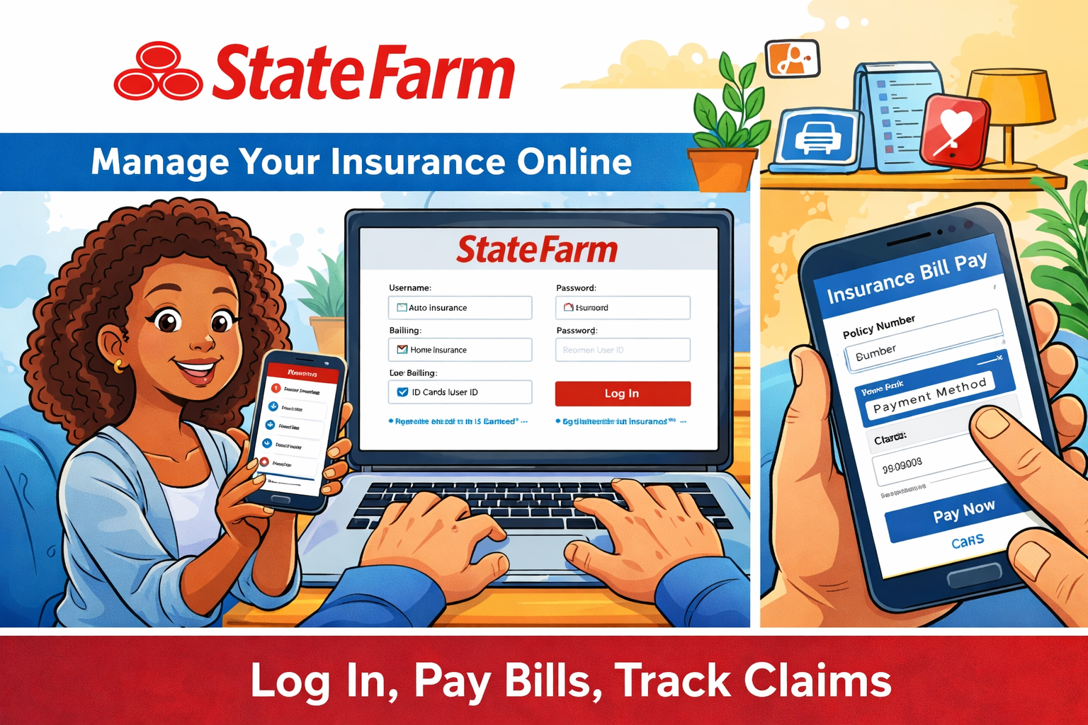 state farm login