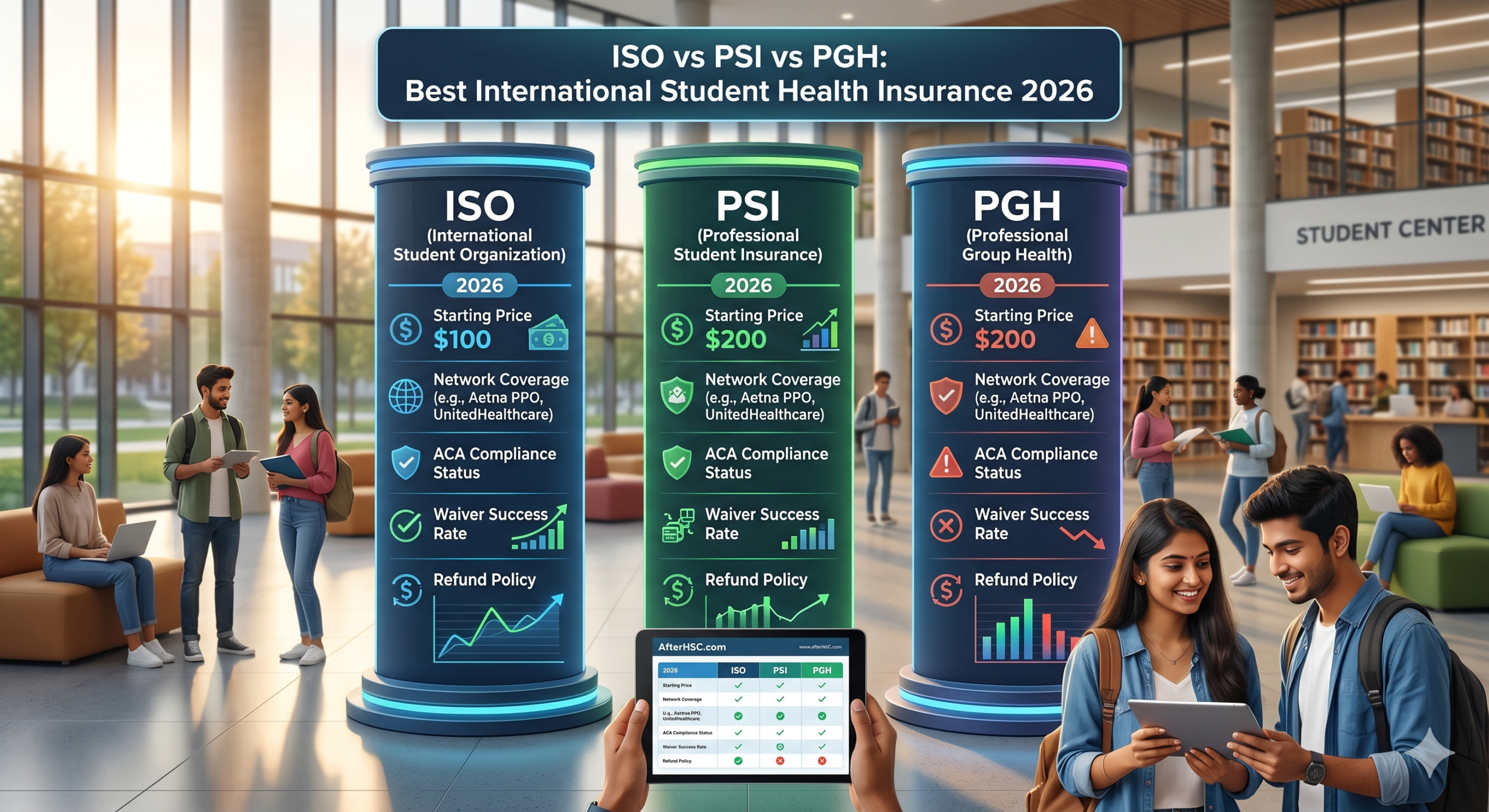 iso-vs-psi-vs-pgh-student-insurance-2026